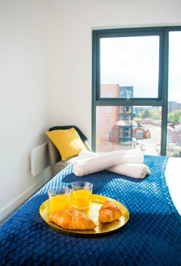 Exoticstay Apartments - Ultra Luxe Top Floor Suite - City Centre Apartment With Cube View - Smart 4K Tv With Ultrafast Wifi & Netflix Birmingham Eksteriør billede