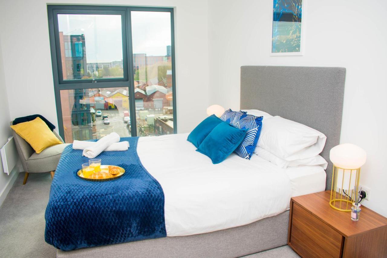 Exoticstay Apartments - Ultra Luxe Top Floor Suite - City Centre Apartment With Cube View - Smart 4K Tv With Ultrafast Wifi & Netflix Birmingham Eksteriør billede